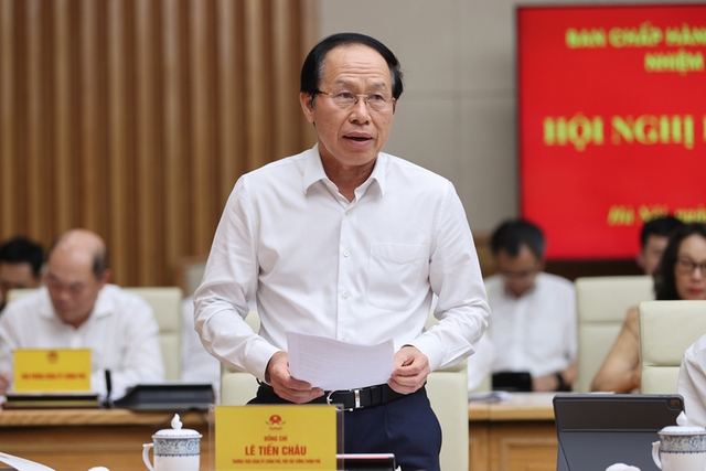 Đồng chí Lê Minh Hưng chủ trì hội nghị Ban Chấp hành Đảng bộ Chính phủ- Ảnh 6.