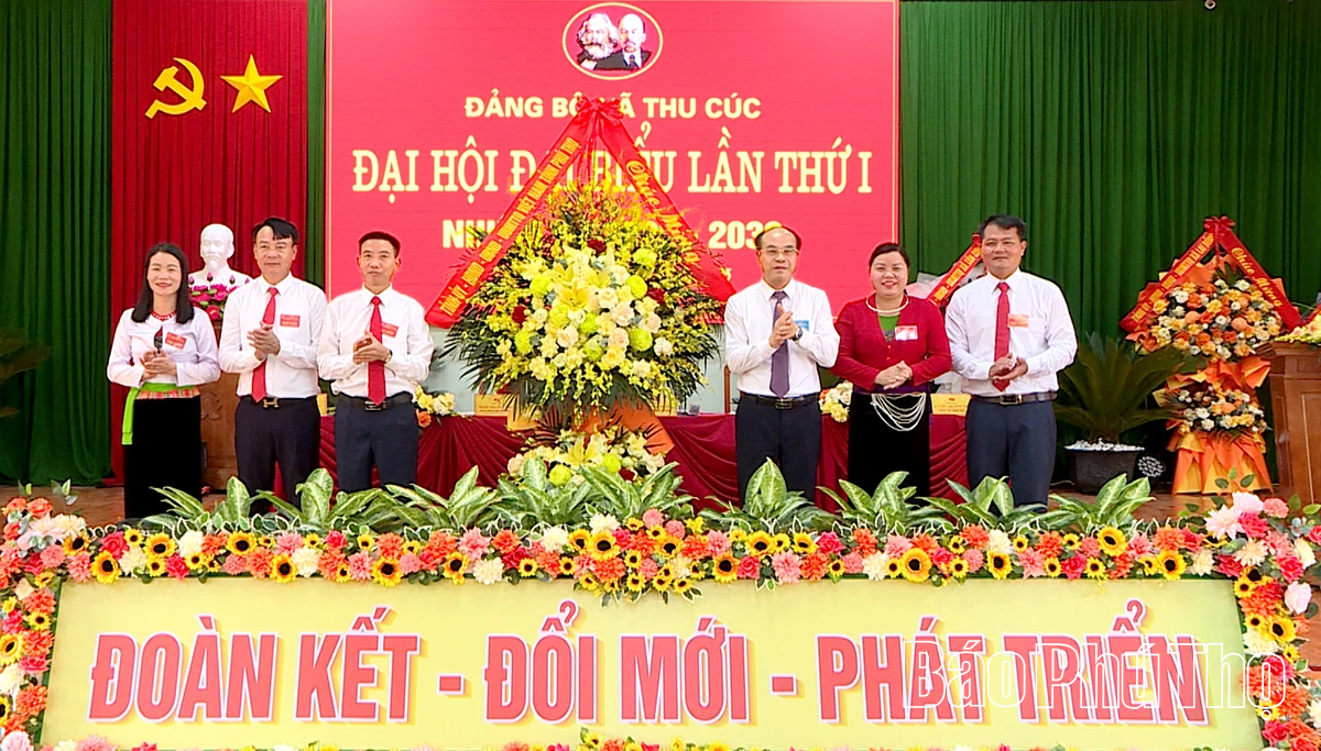 Đại hội đại biểu Đảng bộ xã Thu Cúc lần thứ I, nhiệm kỳ 2025- 2030