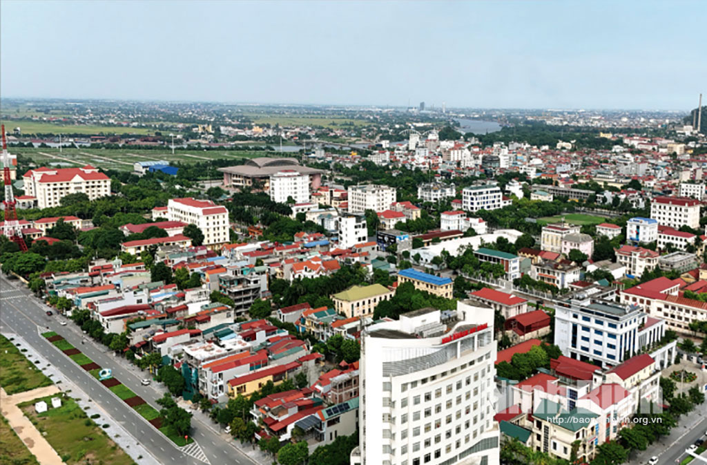 Diện mạo đô thị mới phường Hoa Lư. Ảnh: Trương Giang