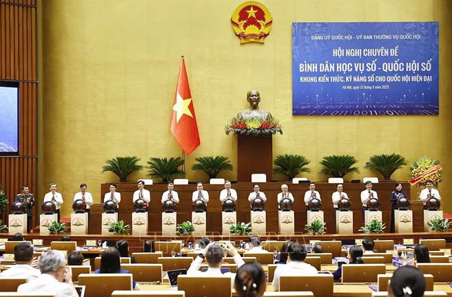 Hội nghị chuyên đề “Bình dân học vụ số- Quốc hội số: Khung kiến thức, kỹ năng số cho quốc hội hiện đại”