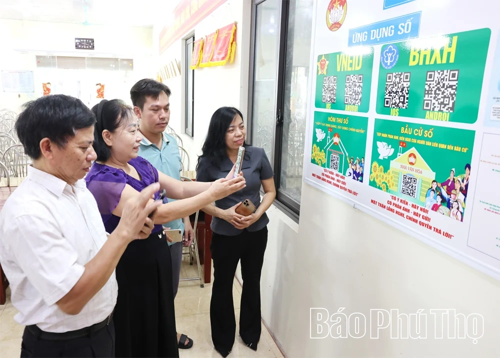 Phường Hòa Bình phát huy hiệu quả “Mặt trận số”