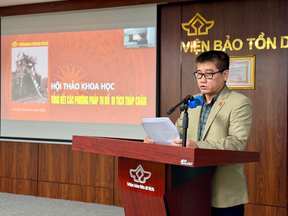 “Tổng kết các phương pháp tu bổ di tích tháp Chăm”- nhìn lại hơn 40 năm bảo tồn một loại hình di sản đặc sắc - Ảnh 2. “Tổng kết các phương pháp tu bổ di tích tháp Chăm”- nhìn lại hơn 40 năm bảo tồn một loại hình di sản đặc sắc - Ảnh 2.
