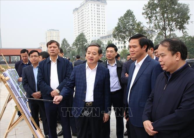 Bắc Ninh: Đẩy nhanh tiến độ thực hiện Khu đền thờ Bác Hồ thuộc dự án Công viên Văn Miếu - Ảnh 1.