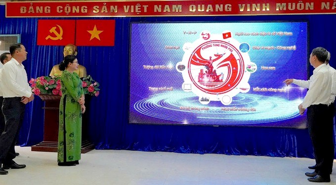 Phường Tăng Nhơn Phú ra mắt biểu trưng phường