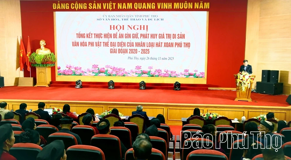 Tổng kết Đề án gìn giữ và phát huy giá trị di sản Hát Xoan giai đoạn 2020–2025