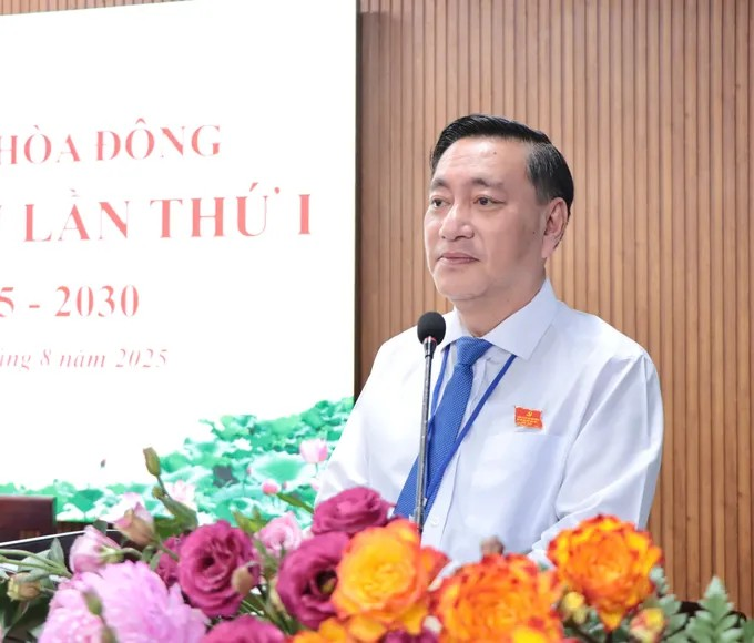 Đồng chí Phạm Thành Kiên phát biểu chỉ đạo