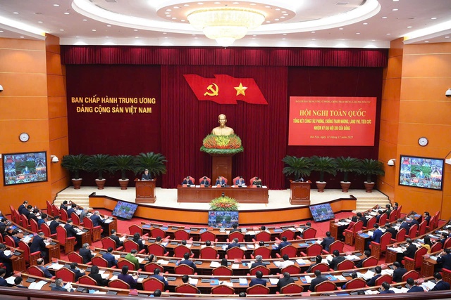 Đảng ủy VPCP dự Hội nghị tổng kết công tác phòng, chống tham nhũng, lãng phí, tiêu cực - Ảnh 2. Đảng ủy VPCP dự Hội nghị tổng kết công tác phòng, chống tham nhũng, lãng phí, tiêu cực - Ảnh 2.