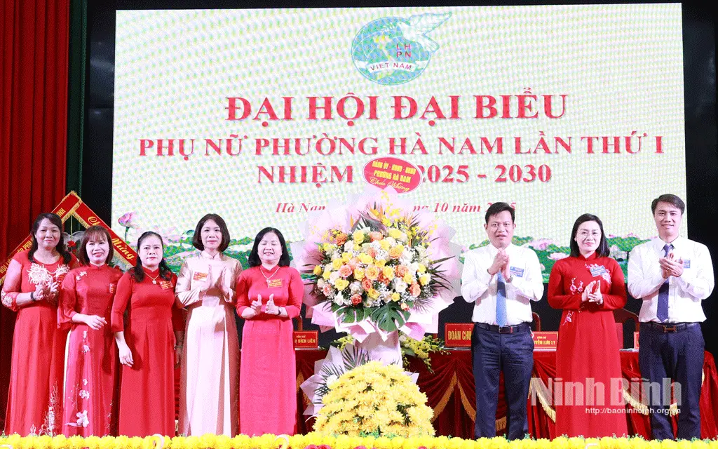Đại hội đại biểu Phụ nữ phường Hà Nam lần thứ I, nhiệm kỳ 2025-2030