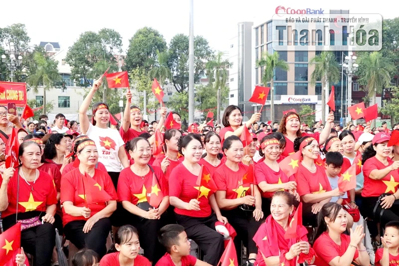 Phường Hạc Thành: Lan tỏa khí thế hào hùng kỷ niệm 80 năm Cách mạng Tháng Tám và Quốc khánh 2/9