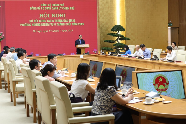 Phó Thủ tướng Thường trực Phạm Gia Túc dự công bố quyết định thành lập cơ quan Đảng ủy Chính phủ- Ảnh 2.