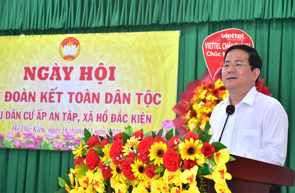 Ngày hội Đại đoàn kết toàn dân tộc tại xã Hồ Đắc Kiện