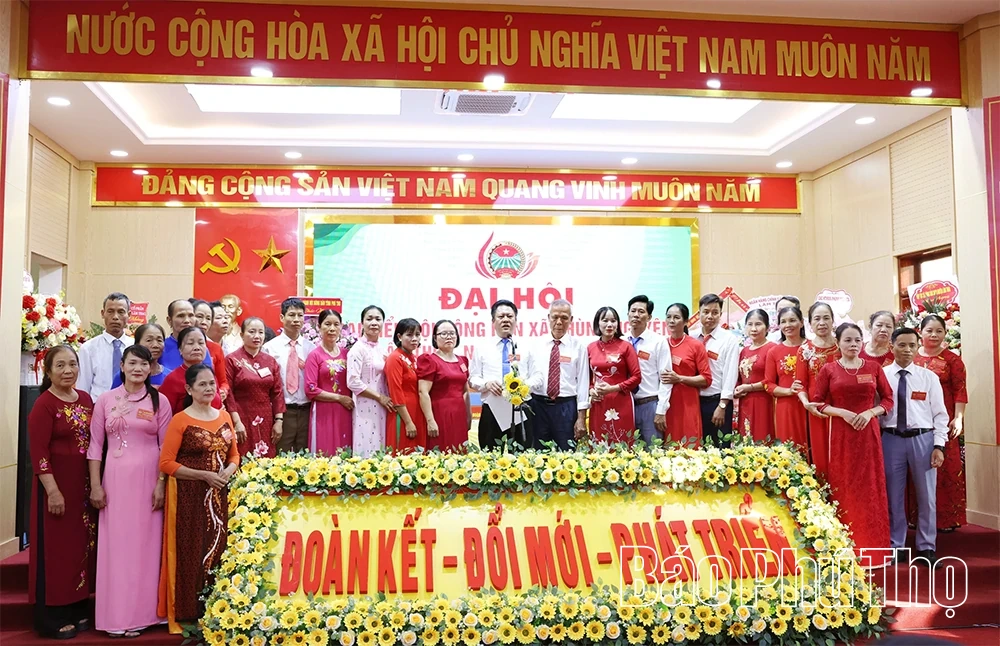 Đại hội đại biểu Hội Nông dân xã Phùng Nguyên lần thứ I, nhiệm kỳ 2025-2030