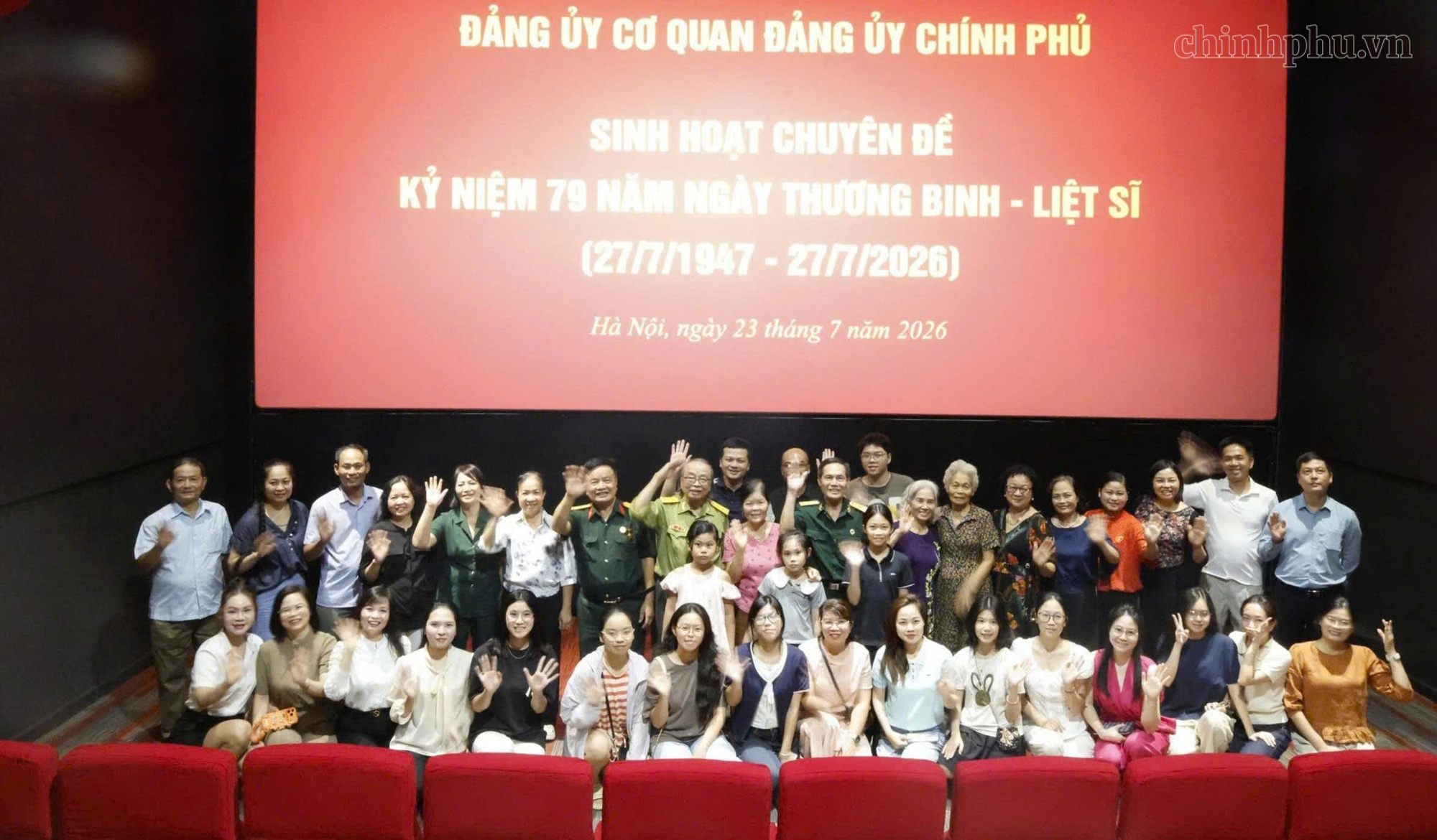 Đảng uỷ Chính phủ sinh hoạt chuyên đề nhân kỷ niệm Ngày Thương binh – Liệt sĩ- Ảnh 1.