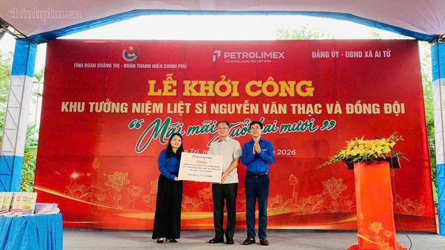 Khởi công xây dựng Khu tưởng niệm Liệt sĩ Nguyễn Văn Thạc và đồng đội tại Quảng Trị- Ảnh 3.