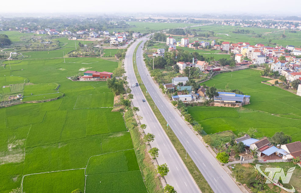 Diện mạo nông thôn mới ở xã Kha Sơn ngày càng xanh - sạch - đẹp.