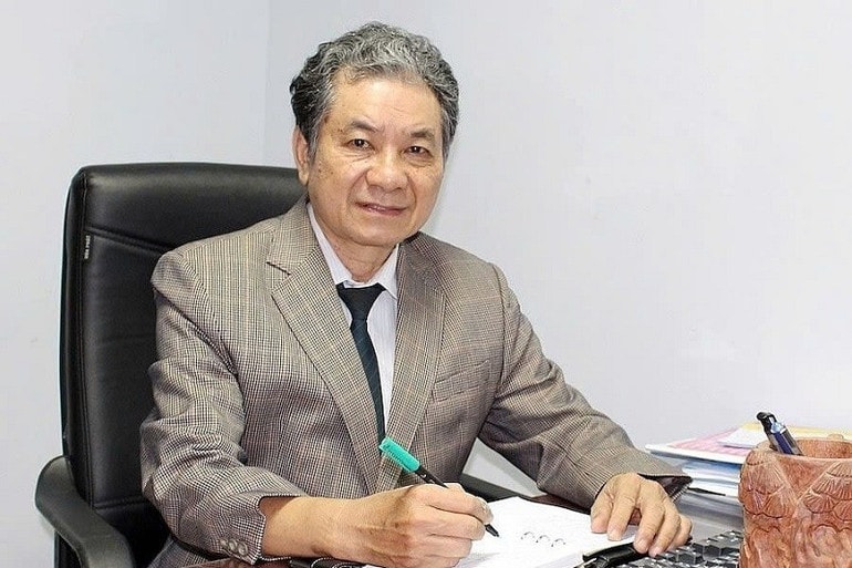 Phó Giáo sư, Tiến sĩ Trương Mạnh Tiến, Chủ tịch Hội Kinh tế Môi trường Việt Nam. (Ảnh: AN CHI/ Hội Kinh tế Môi trường Việt Nam) 4-6709.jpg