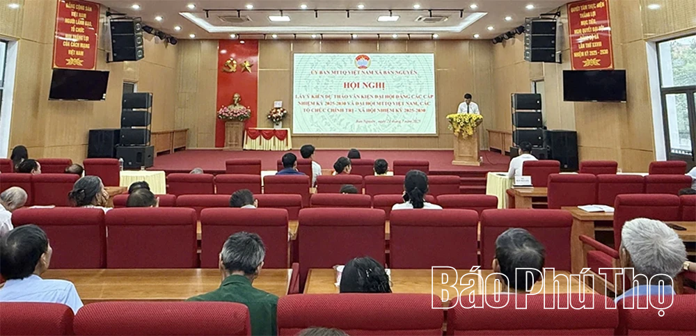 Tích cực xây dựng, đóng góp ý kiến vào văn kiện Đại hội Đảng bộ tỉnh