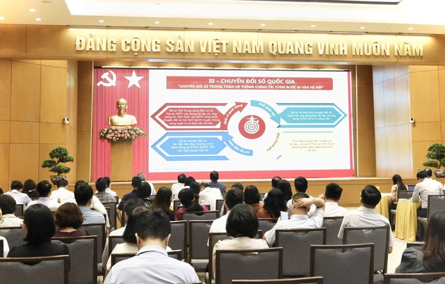 VPCP dự Hội nghị toàn quốc sơ kết 1 năm 6 tháng triển khai thực hiện Nghị quyết số 57-NQ/TW- Ảnh 4.