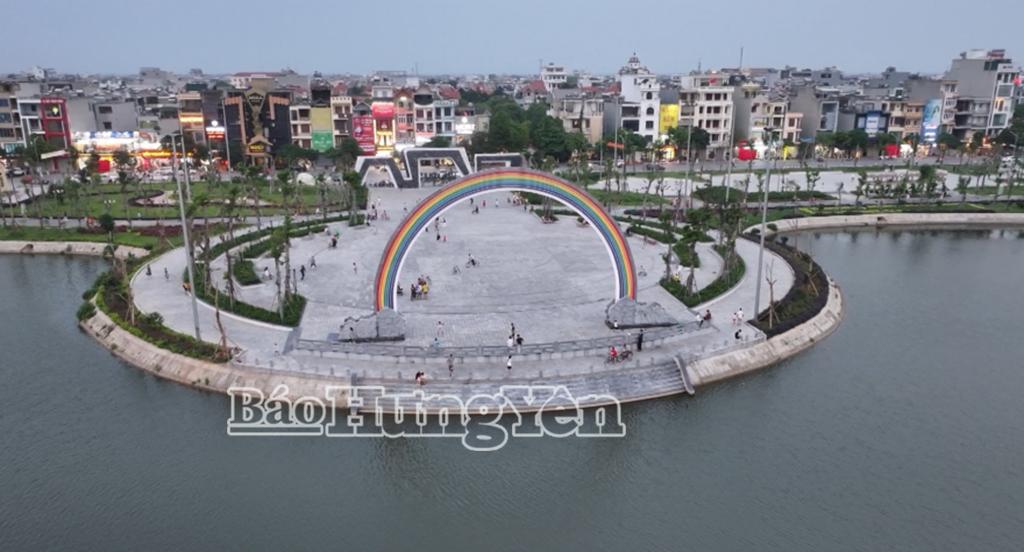 Công viên Kỳ Bá, phường Trần Lãm - địa điểm tổ chức chương trình nghệ thuật và bắn pháo hoa nổ chào mừng kỷ niệm 80 năm Quốc khánh 2/9.