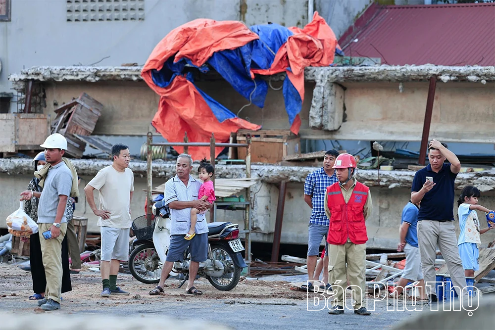 “Đếm ngược” về ngày thông xe cầu Phong Châu