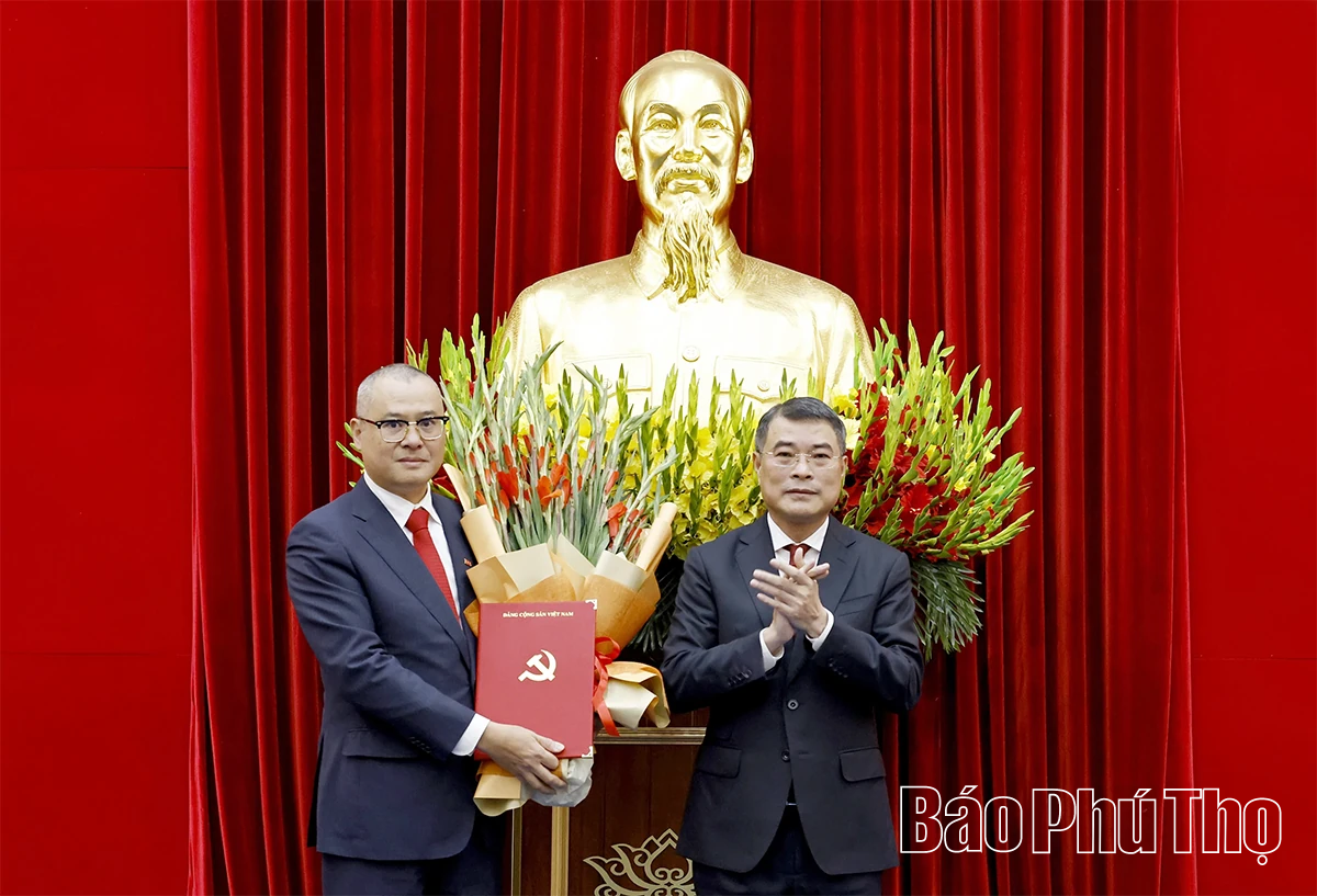 Đồng ch&iacute; Phạm Đại Dương giữ chức B&iacute; thư Tỉnh ủy Ph&uacute; Thọ nhiệm kỳ 2025-2030