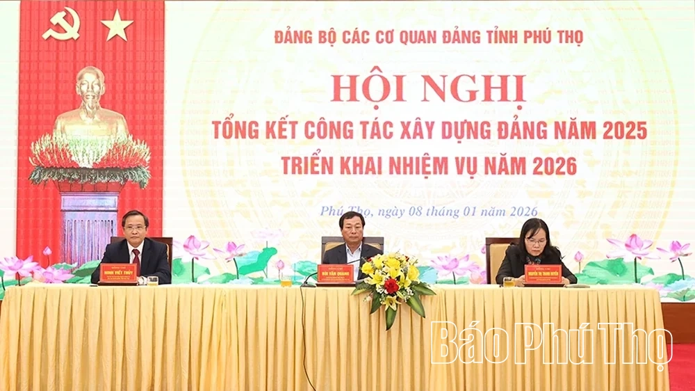 Đảng bộ c&aacute;c cơ quan Đảng tỉnh triển khai nhiệm vụ năm 2026