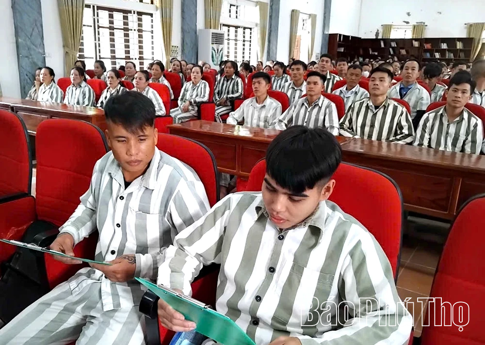 308 phạm nhân tại Trại giam Tân Lập được đặc xá