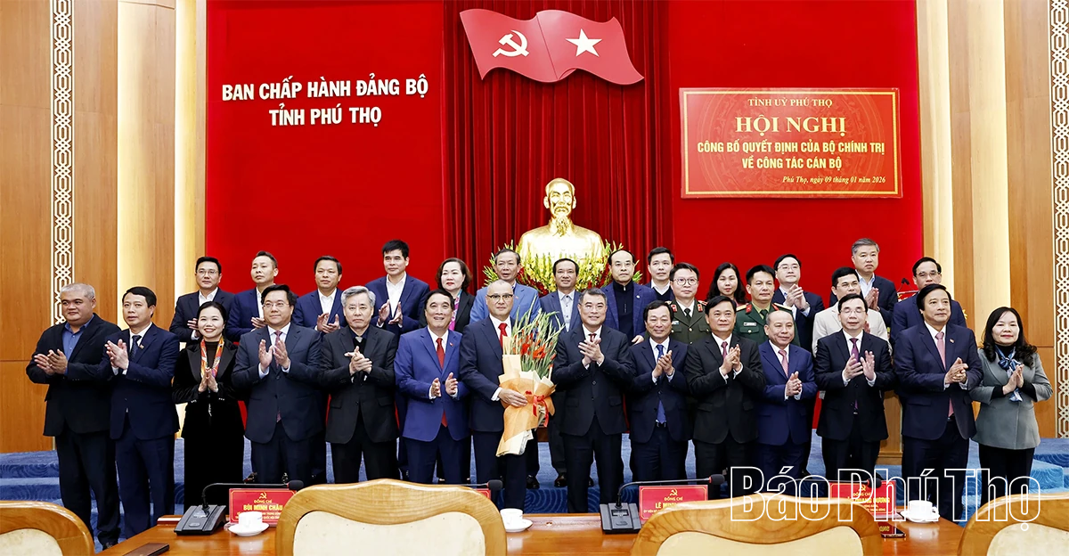 Đồng ch&iacute; Phạm Đại Dương giữ chức B&iacute; thư Tỉnh ủy Ph&uacute; Thọ nhiệm kỳ 2025-2030