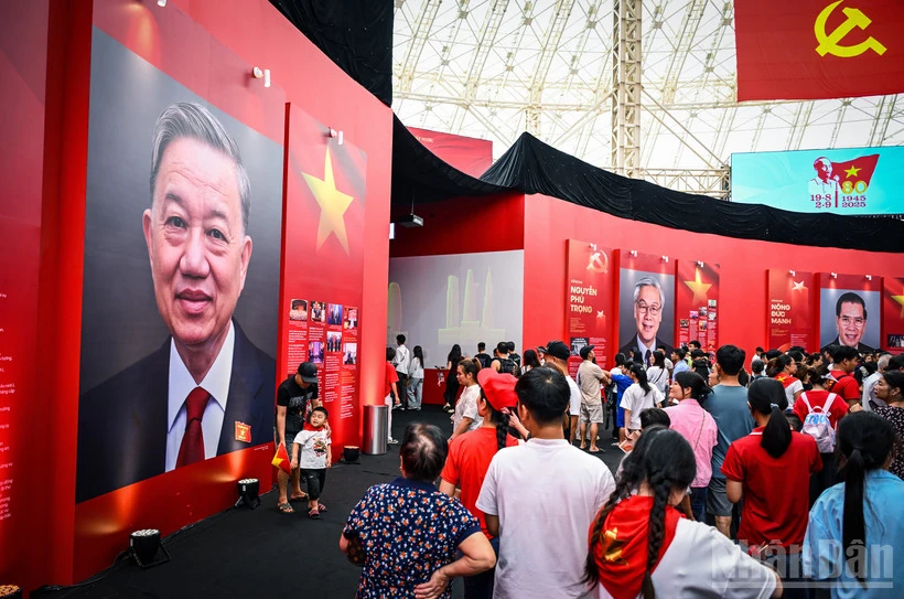 Gần 8,6 triệu lượt khách tham quan Triển lãm “80 năm hành trình Độc lập - Tự do - Hạnh phúc”