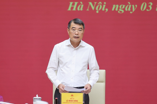 Đồng chí Lê Minh Hưng chủ trì hội nghị Ban Chấp hành Đảng bộ Chính phủ- Ảnh 2.