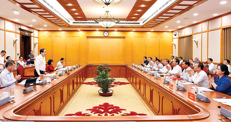 Bộ Chính trị cho ý kiến về công tác chuẩn bị Đại hội đại biểu Đảng bộ TP Cần Thơ nhiệm kỳ 2025-2030