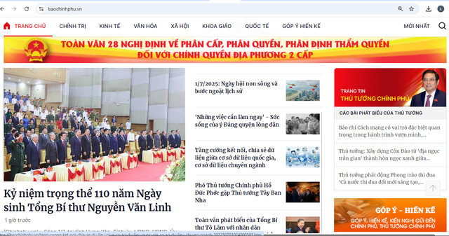 Công tác thông tin, truyền thông: Bước tiến dài phục vụ chỉ đạo, điều hành của Chính phủ- Ảnh 1. Công tác thông tin, truyền thông: Bước tiến dài phục vụ chỉ đạo, điều hành của Chính phủ- Ảnh 1.