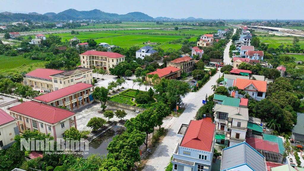 Một góc diện mạo mới của xã Thanh Bình sau khi được thành lập.