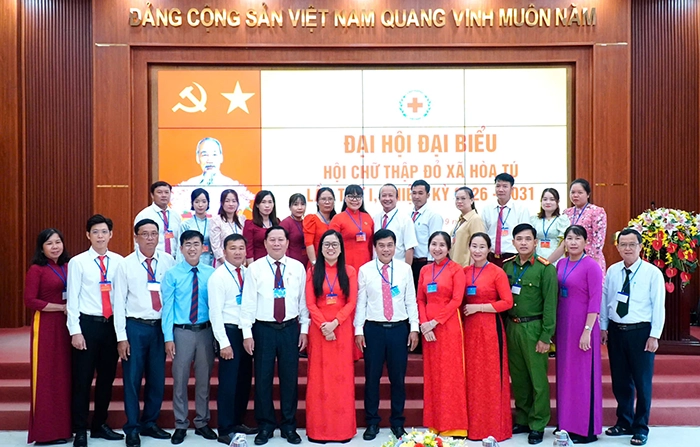 Hội Chữ thập đỏ xã Hòa Tú tổ chức Đại hội lần thứ I, nhiệm kỳ 2026-2031