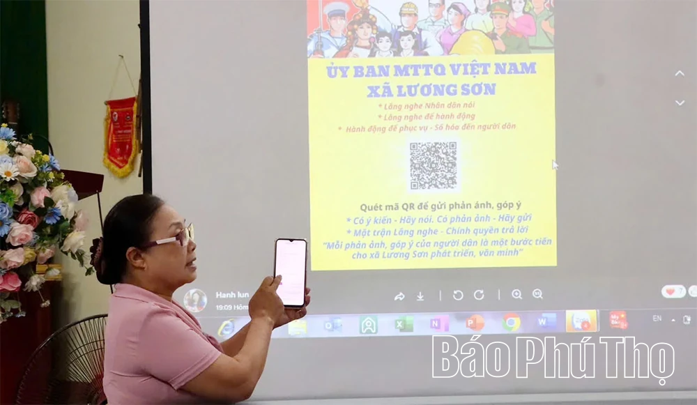 Mô hình “Lắng nghe dân nói” ở Lương Sơn