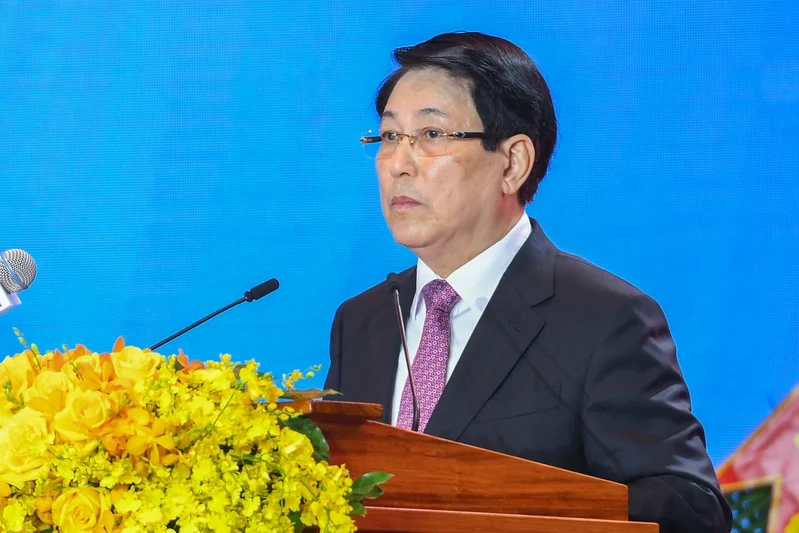 Chủ tịch nước Lương Cường phát biểu tại Lễ kỷ niệm.