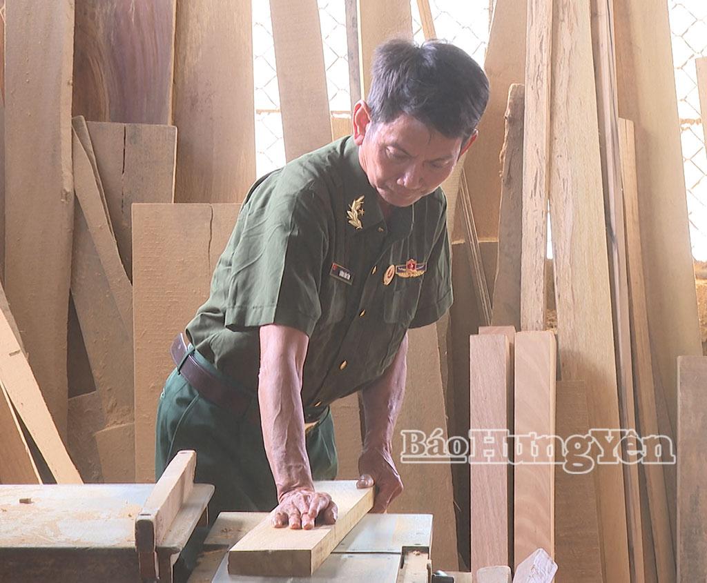 Cựu chiến binh Lương Văn Tâm.