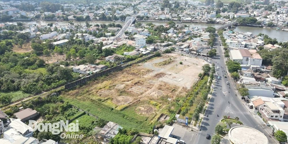 Khu đất Hãng Dầu, phường Trấn Biên được đề xuất đấu giá quyền sử dụng đất trong năm 2025. Ảnh tư liệu