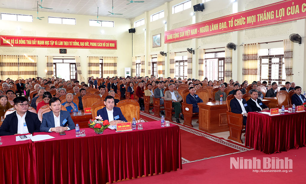 C&aacute;c đại biểu dự Đại hội.