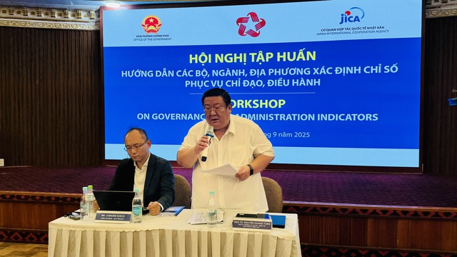 Văn phòng Chính phủ tổ chức tập huấn, hướng dẫn xác định chỉ số phục vụ chỉ đạo, điều hành - Ảnh 1.