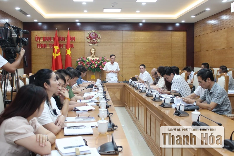 Đảm bảo các điều kiện tổ chức Triển lãm thành tựu kinh tế - xã hội tỉnh Thanh Hóa giai đoạn 2020-2025