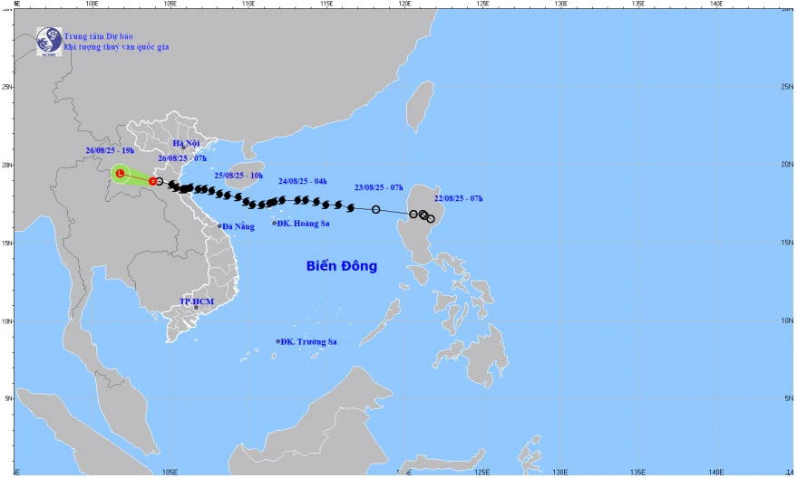 Tin cuối cùng về bão số 5, hoàn lưu sau bão gây mưa lớn diện rộng