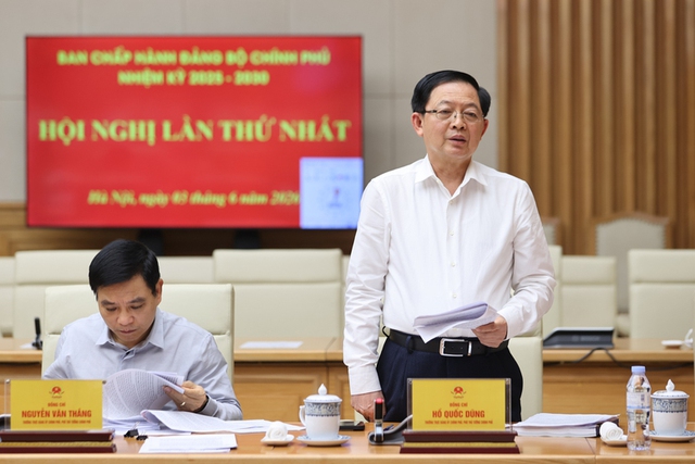 Đồng chí Lê Minh Hưng chủ trì hội nghị Ban Chấp hành Đảng bộ Chính phủ- Ảnh 5.