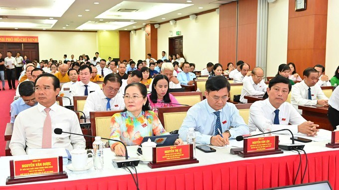 Các đại biểu dự kỳ họp. (Ảnh: SGGP)