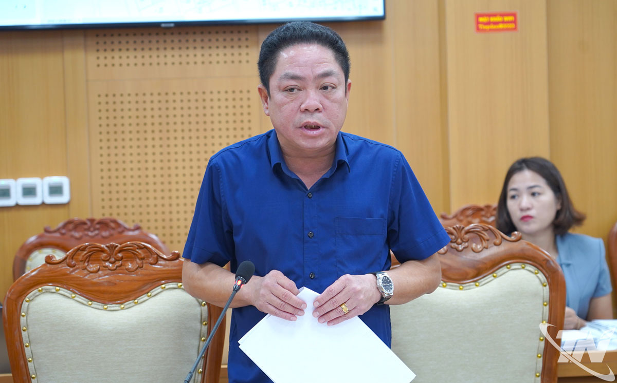 Lãnh đạo UBND phường Phan Đình Phùng trao đổi về vụ việc của công dân Trần Văn Sửu