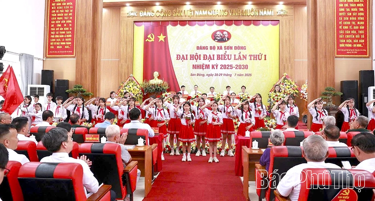 Đại hội đại biểu Đảng bộ xã Sơn Đông lần thứ I, nhiệm kỳ 2025-2030