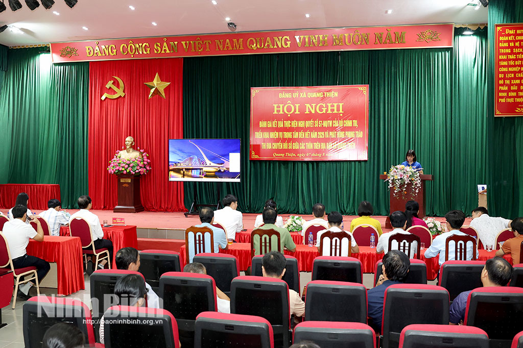 Quang cảnh hội nghị.