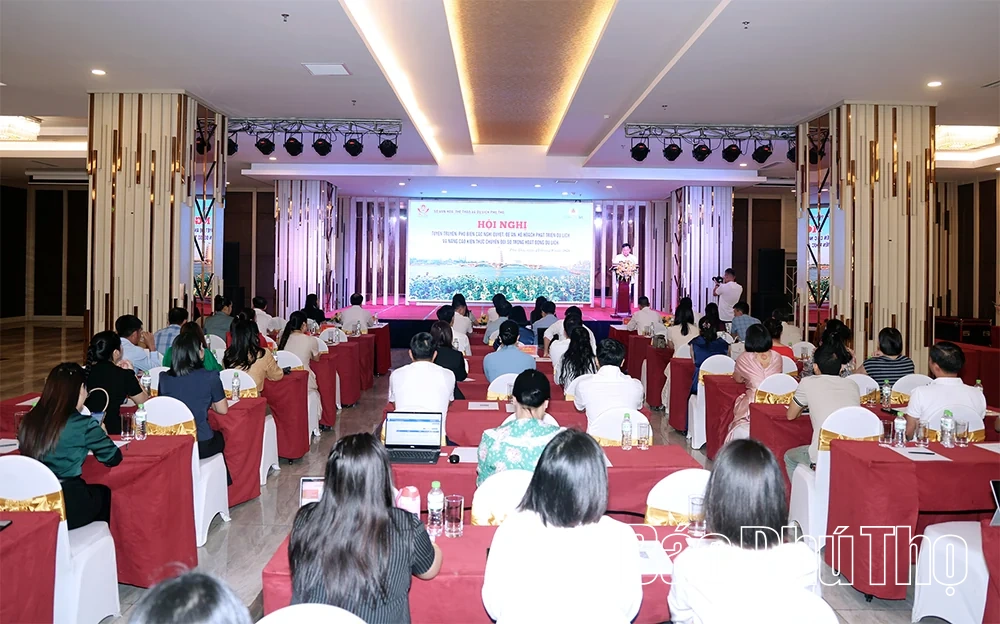 Thúc đẩy chuyển đổi số trong phát triển du lịch Phú Thọ