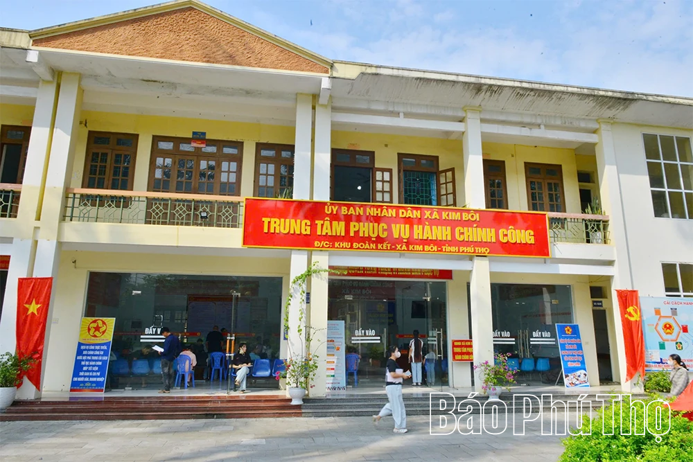 Xã Kim Bôi xây dựng bộ máy chính quyền tinh gọn, hiệu quả