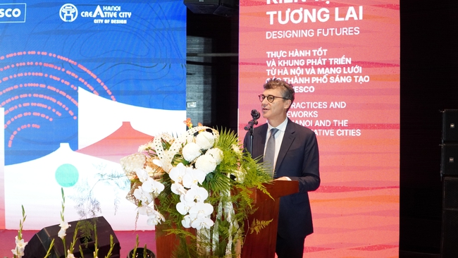 Hướng tới lễ hội sáng tạo bền vững: Hà Nội và các Thành phố Sáng tạo của UNESCO chia sẻ kinh nghiệm - Ảnh 2. Hướng tới lễ hội sáng tạo bền vững: Hà Nội và các Thành phố Sáng tạo của UNESCO chia sẻ kinh nghiệm - Ảnh 2.